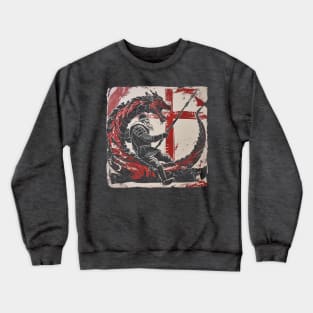 St George And The Dragon Crewneck Sweatshirt